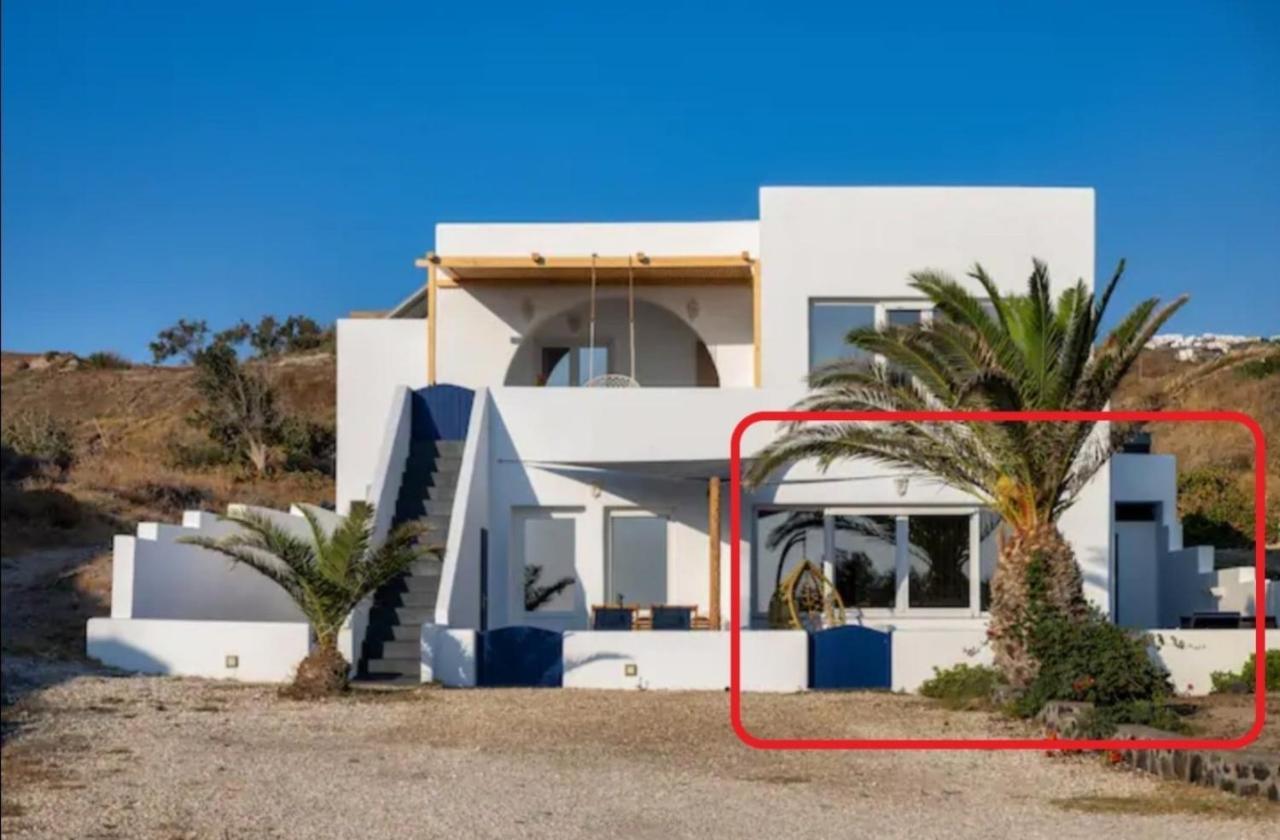 Peaceful Seafront Retreat In Santorini -Sonus Mare Beach Houses Vourvoúlos Eksteriør bilde